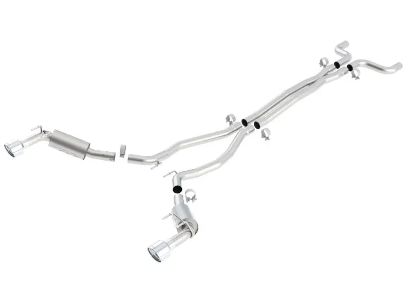 Borla 2010-2013 Chevrolet Camaro 5Th Gen Ss 6.2L 8Cyl Aggressive Catback Exhaust 1