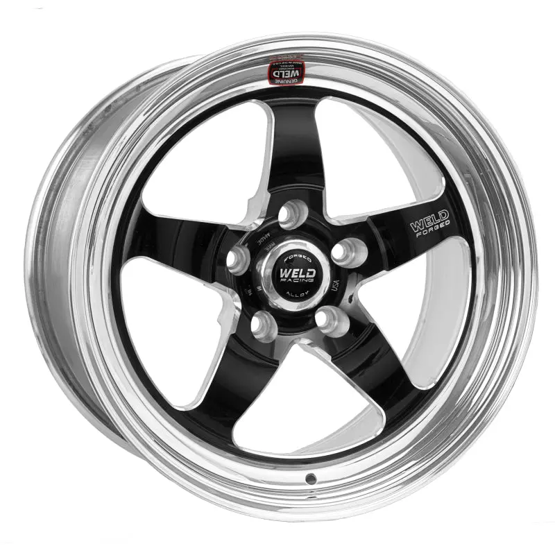 Weld 1970-1981 Chevrolet Camaro 2Nd Gen S71 18X8 5X4.75 Bp 4.2In. Bs Black Wheel (Low Pad) Non-Beadlock 1