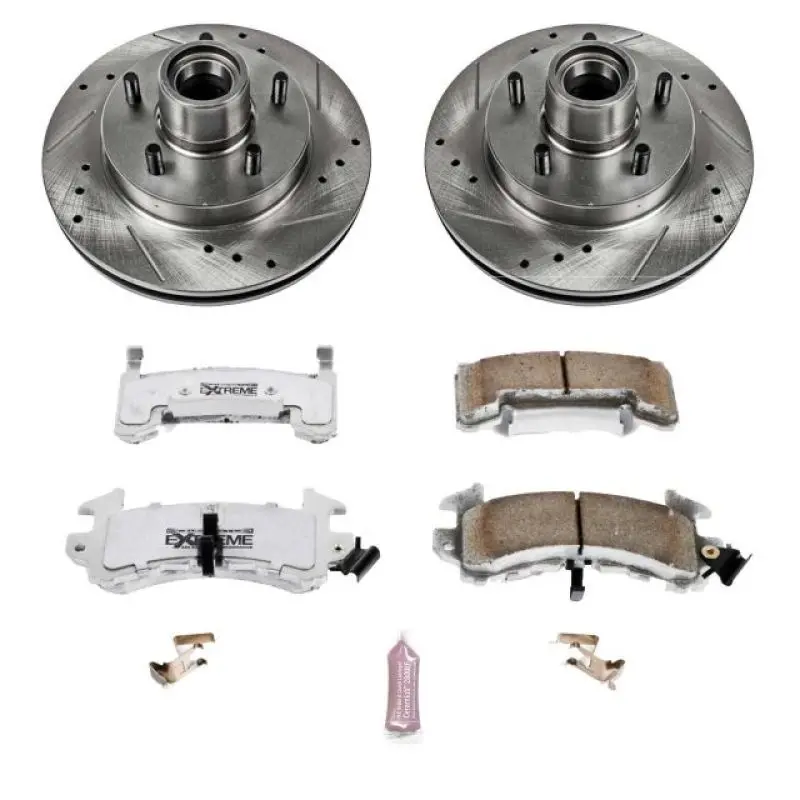 Powerstop 1982-1992 Chevrolet Camaro 3Rd Gen Power Stop Regal Front Z26 Street Warrior Brake Kit 1