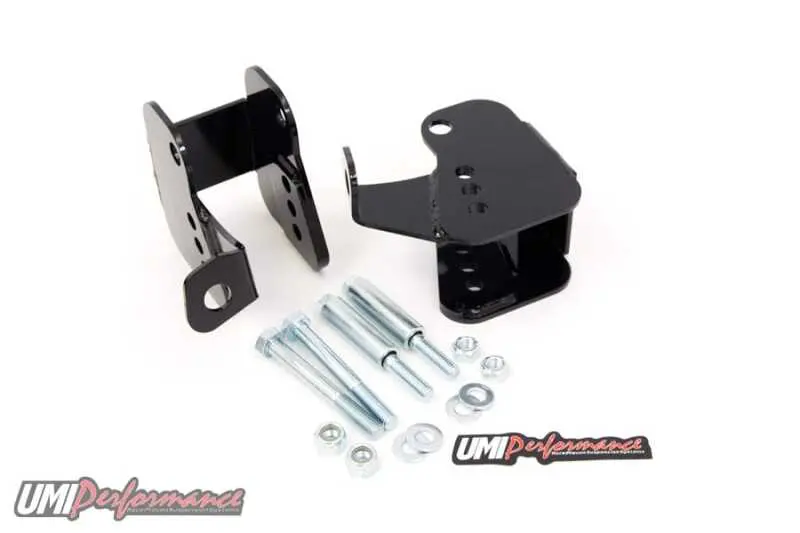 Umi Performance 1982-2002 Chevrolet Camaro 3Rd-4Th Gen Gm F-Body Lower Control Arm Relocation Brackets Bolt-In 1