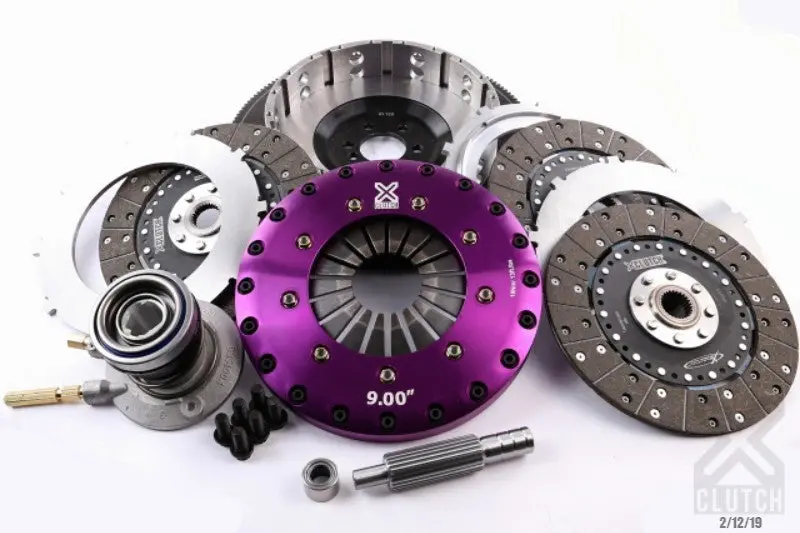 Xclutch 1998-2002 Chevrolet Camaro 4Th Gen Z28 5.7L 9In Triple Solid Organic Clutch Kit 1