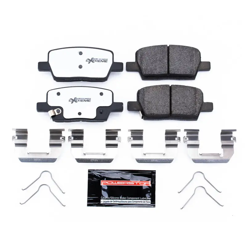 Powerstop 2016-2024 Chevrolet Camaro 6Th Gen Power Stop Enclave Rear Z26 Extreme Street Brake Pads W Hardware 1