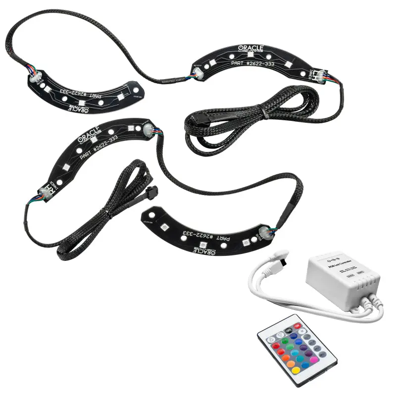Oracle 14-15 Chevy Camaro Rs Headlight Drl Upgrade Kit - Colorshift W/ Simple Controller 1
