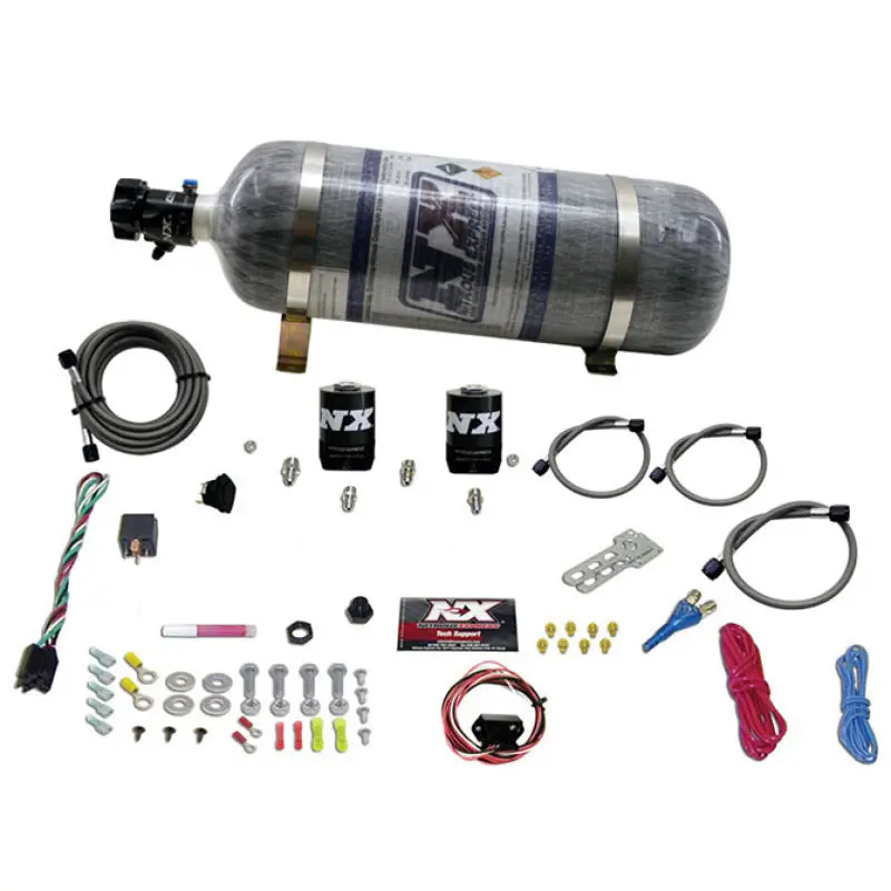 Nitrous Express 2010-2015 Chevrolet Camaro 5Th Gen Single Nozzle Nitrous Kit (35-150Hp) W Comp Bottle 1