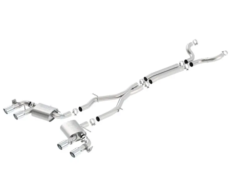 Borla 2017-2023 Chevrolet Camaro 6Th Gen + Zl1 6.2 Atak Catback Exhaust W Dual Split Rear Exit 1