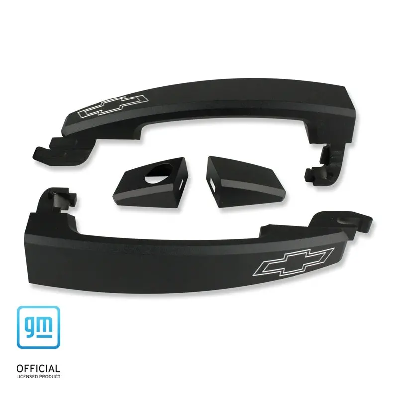 5Th Gen Camaro Billet Aluminum Door Handles With Logo Option - 2010-2015 1