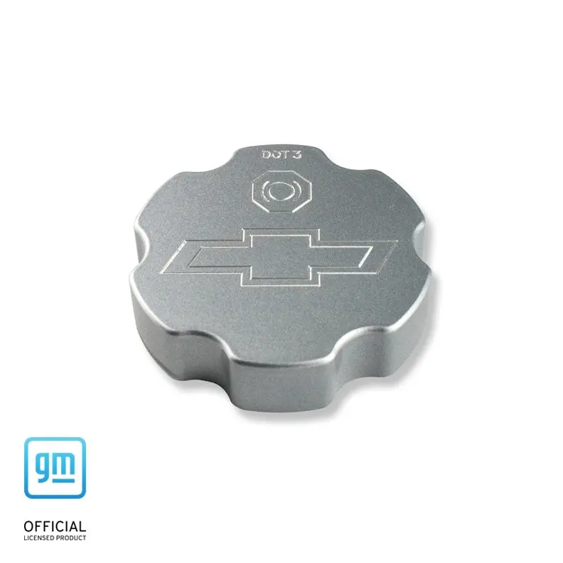 2010+ 5Th And 6Th Gen Camaro Brake Fluid Cap Cover Color Matched With Logo Option 1