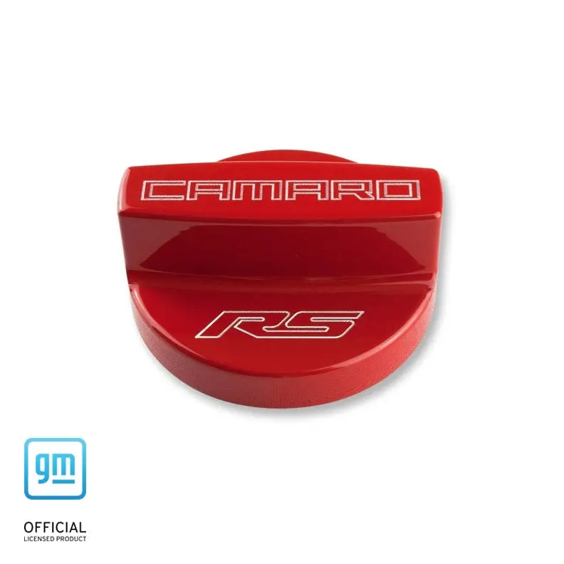 2010-2015 5Th Gen Camaro Oil Fill Cap Cover Color Matched With Logo Option - Engraved 1
