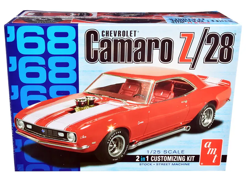 Skill 2 Model Kit 1968 Chevrolet Camaro Z/28 2-In-1 Kit 1/25 1