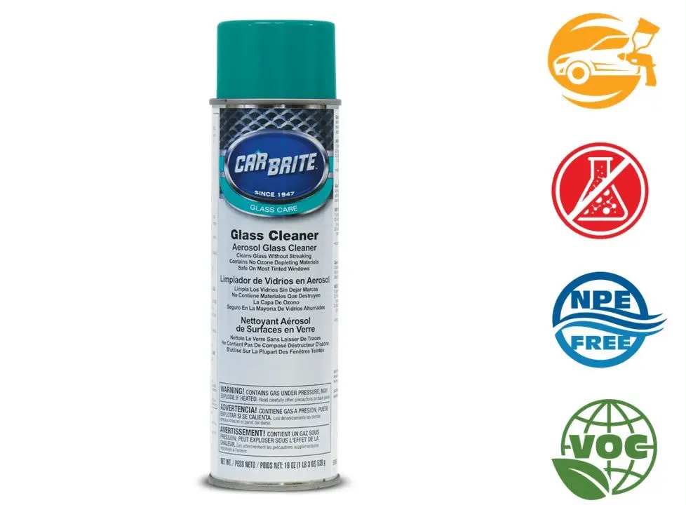 Aerosol Glass Cleaner 1