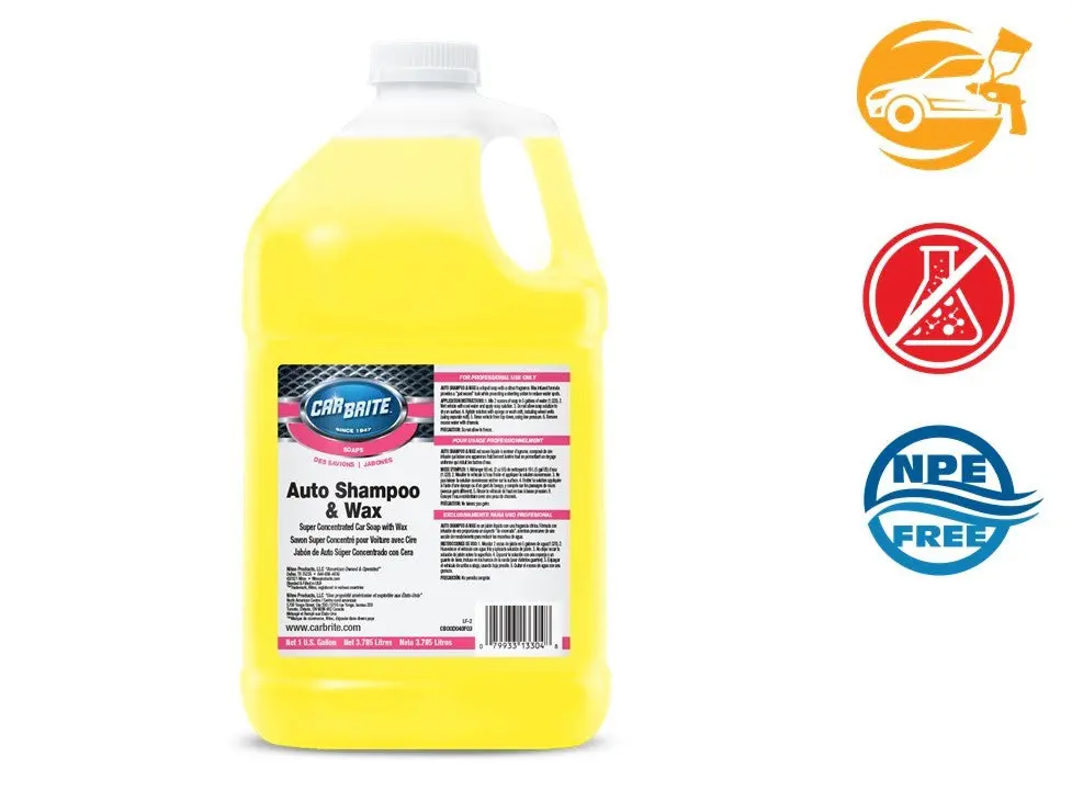 Auto Shampoo & Wax 1