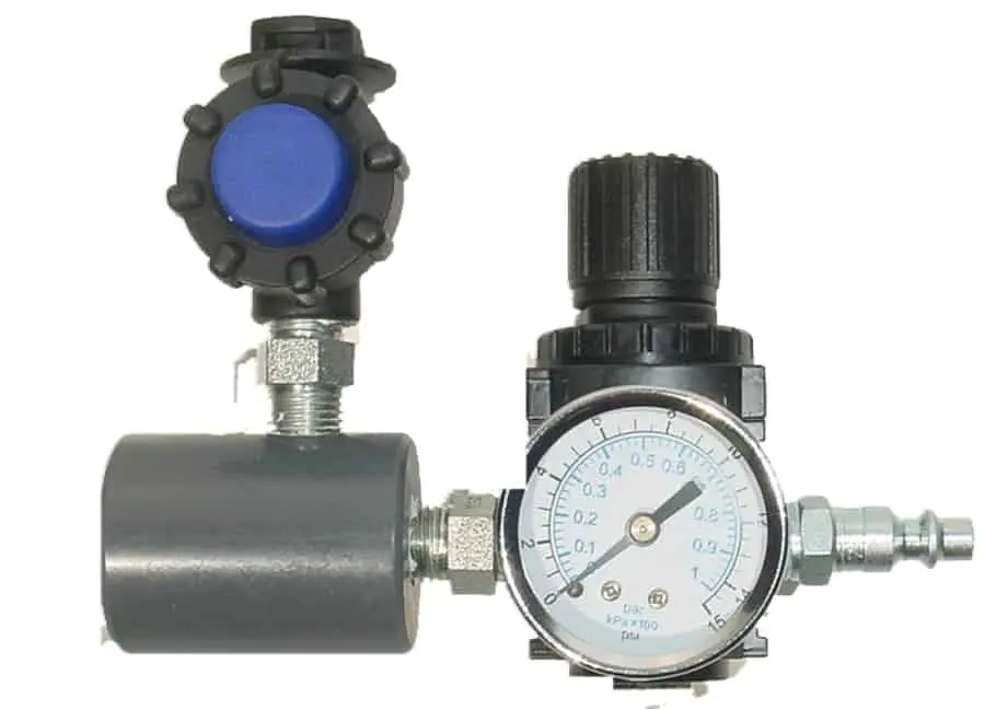 Bga Pneumatic Adapter For Gt Pumps With Regulator 1