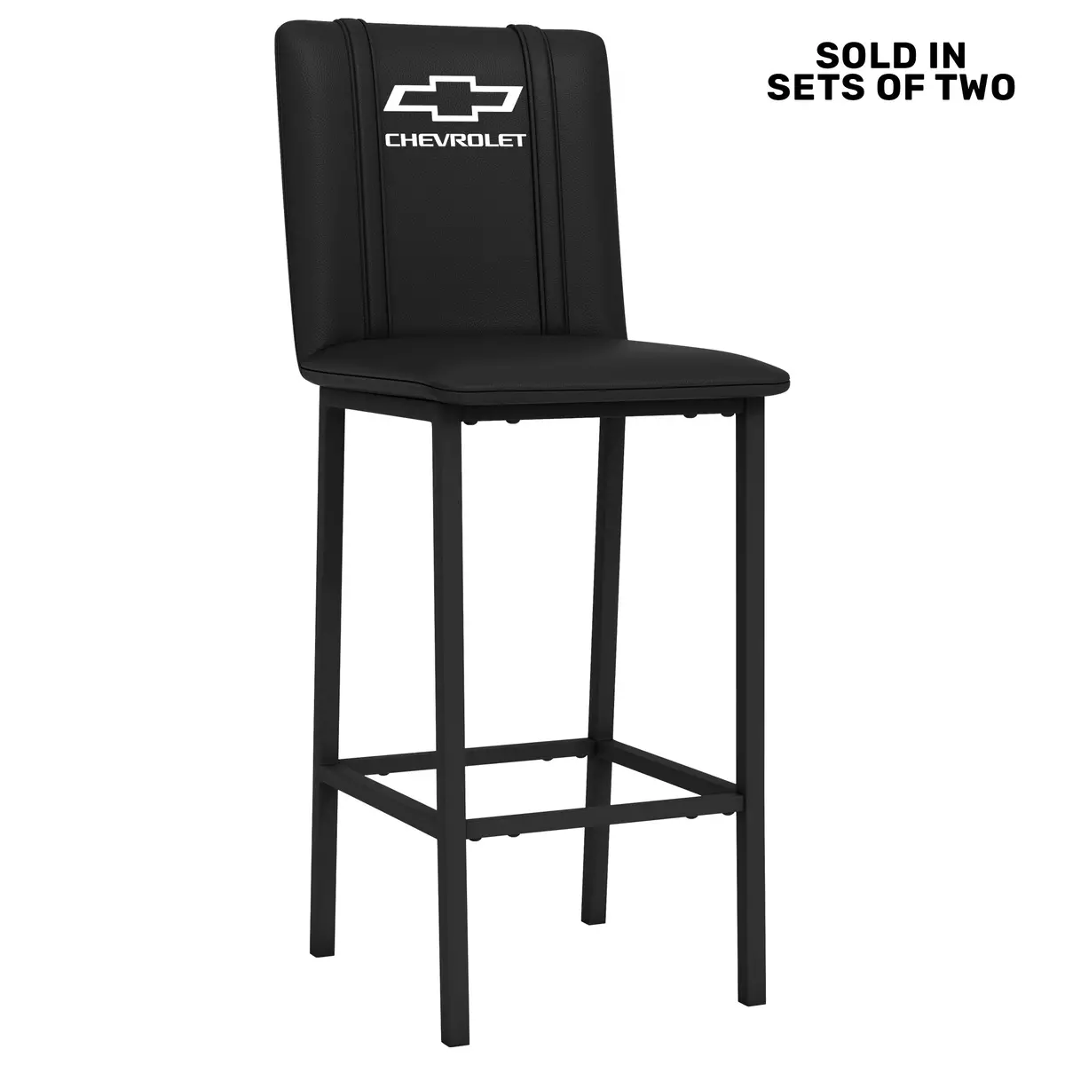Bar Stool 500 With Chevrolet Alternate Logo Set Of 2 1