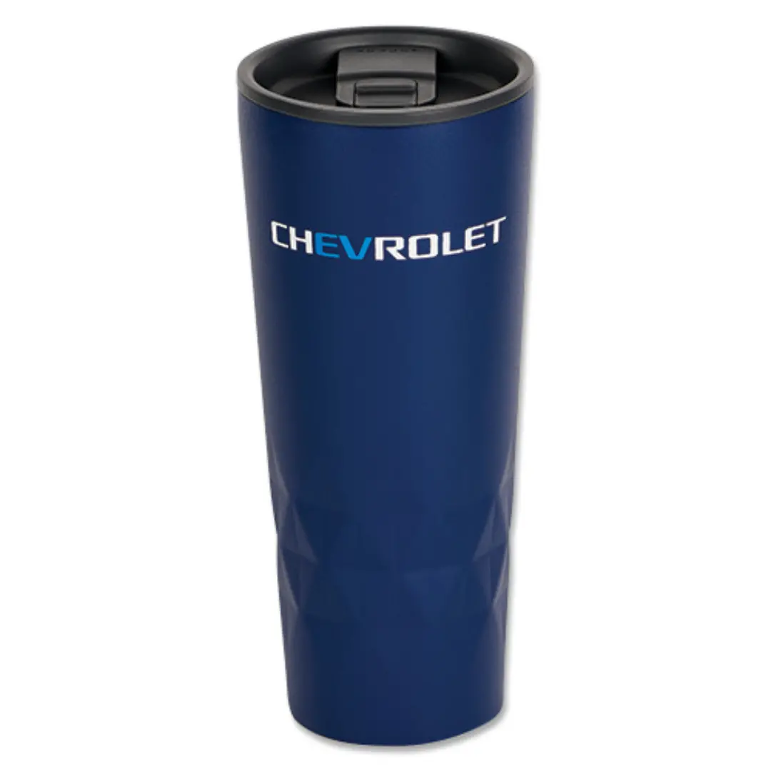 Blue Chevrolet Ev Insulated Tumbler 1