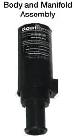 Standard Epdm/Santoprene Body And Manifold Assembly (Parts 10 - 15) 1