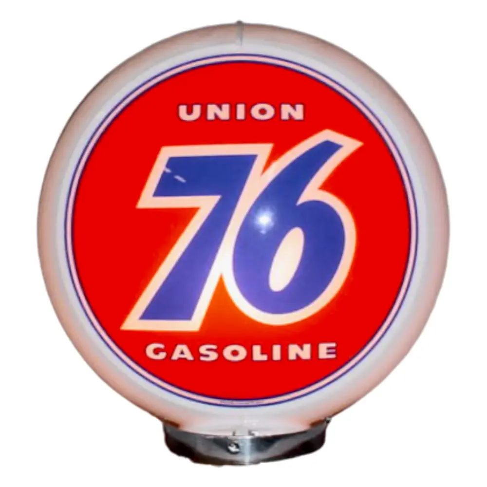 Union 76 Gasoline Lighted Globe Gas Pump Topper 1