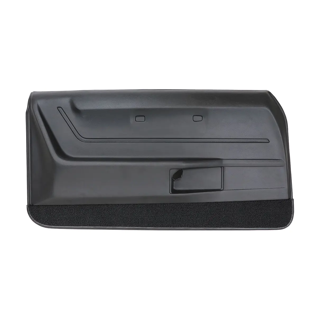 1968-1969 Chevrolet Camaro Deluxe Front Door Panel W/O Trim - Black - Lh - Ca 1