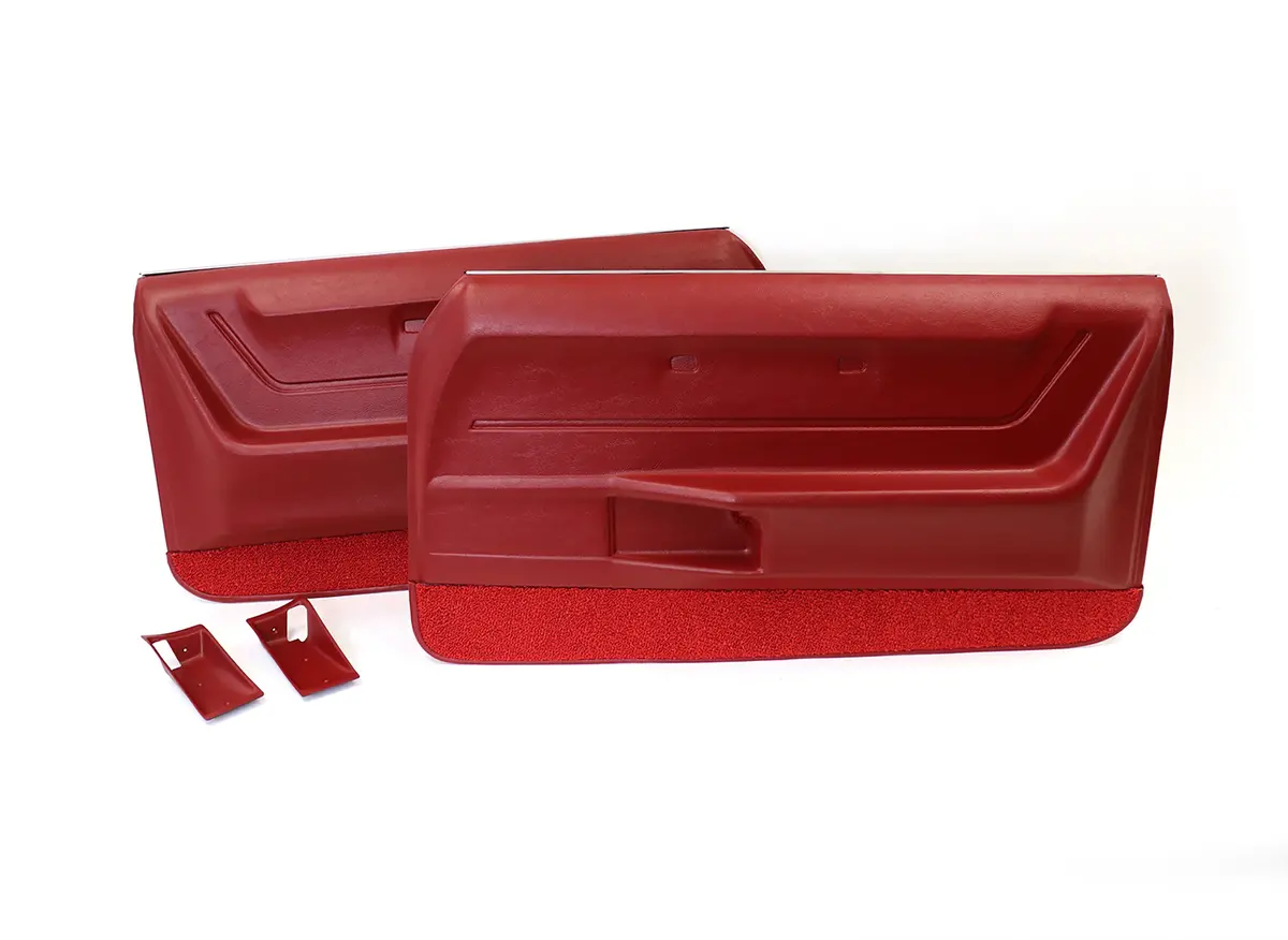 First Generation 1968-1969 Chevrolet Camaro Deluxe Door Panels W/O Trim - Ca 1