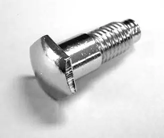 1967-1975 Chevrolet Camaro Chrome Plated Seat Belt Bolt - Coarse Thread - Ca 1