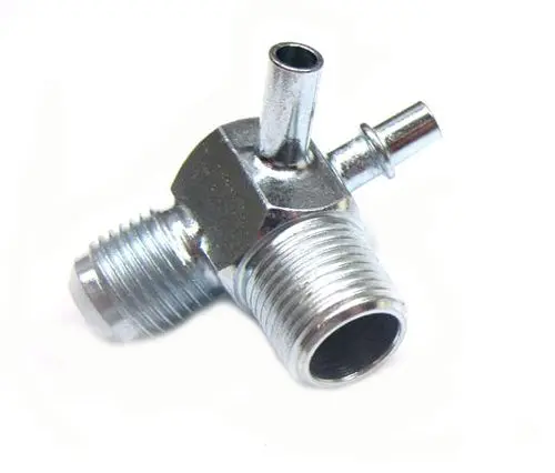 1967-1972 Chevrolet Camaro Fitting - 1 Threaded/2 Vacuum Ports - Ca 1