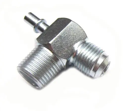 1967-1972 Chevrolet Camaro Fitting - 1 Threaded/1 Vac Port - Ca 1