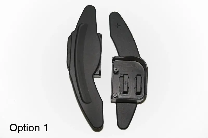 2010-2011 Chevrolet Camaro Billet Aluminum / Titanium Paddle Shifters - Option 1 - Ca 1