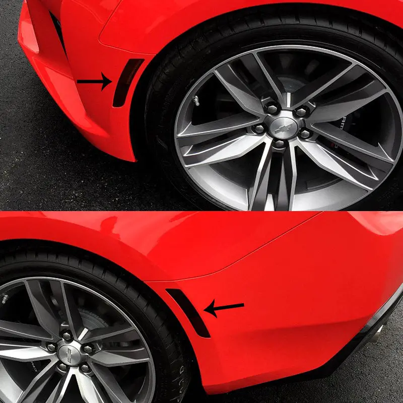 2016-2023 Chevrolet Camaro Complete Side Marker/Rear Reflector Blackout Kit - Ca 1