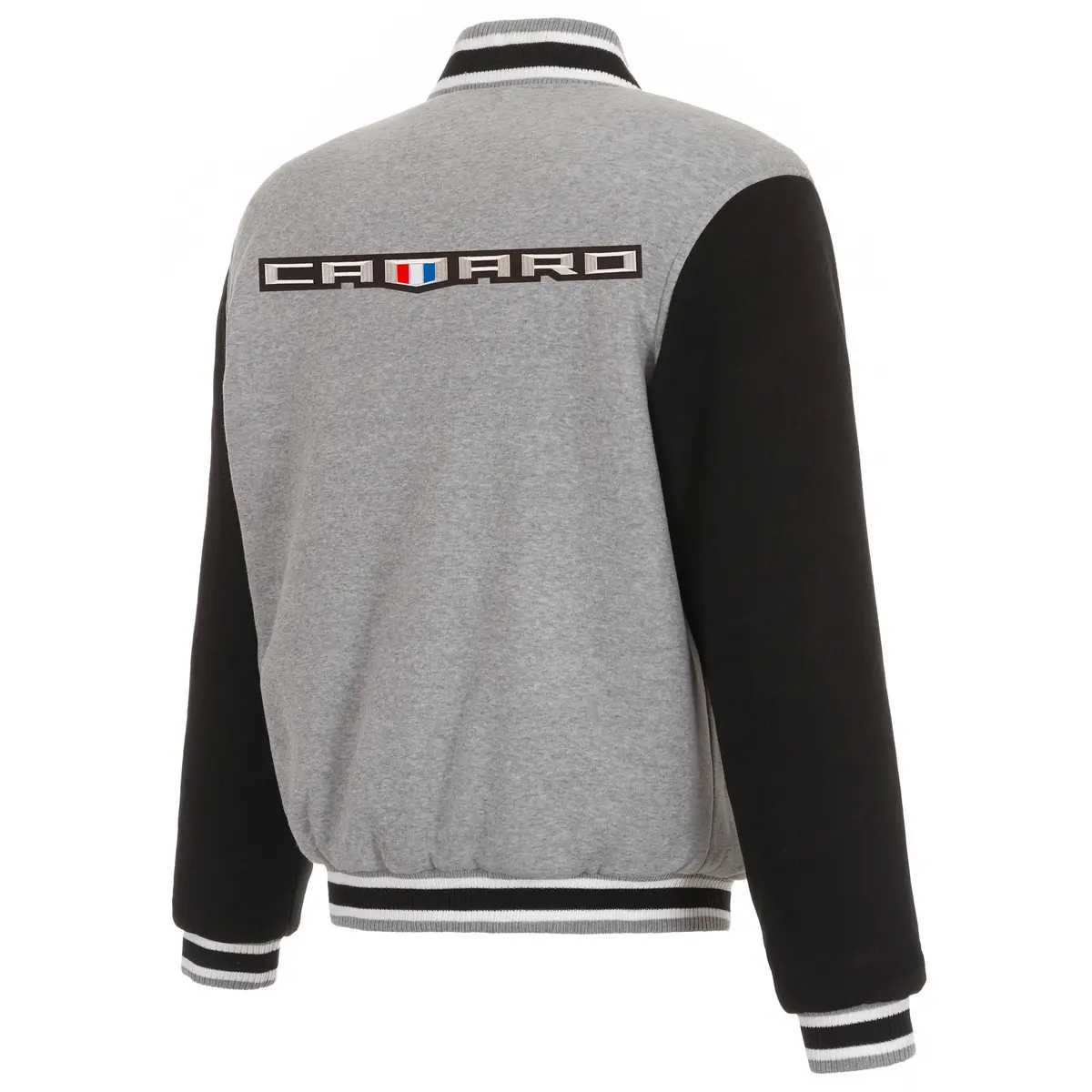 Camaro Black & Grey Reversible Fleece Jacket 4