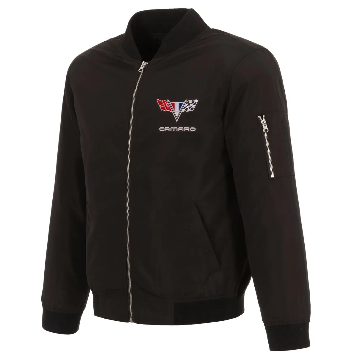 Vintage Camaro Nylon Bomber Jacket 1