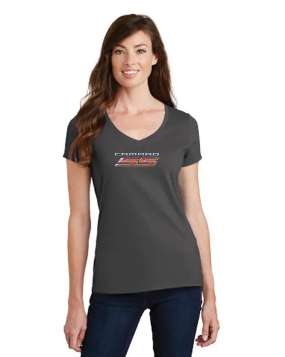 Camaro 2010 Ss Ladies V-Neck T-Shirt 10