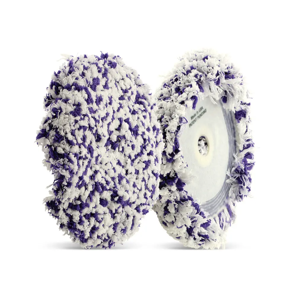 6" Mofo Curved Dual Action Wool Pad 1
