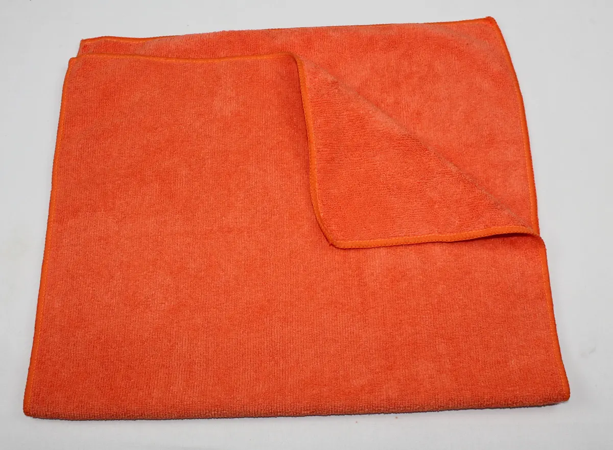 Microfiber Carwash Towel Orange 1