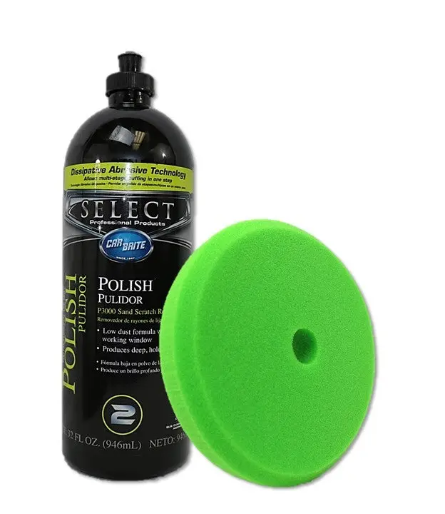 6 ½” Medium Polish Foam Pad 1
