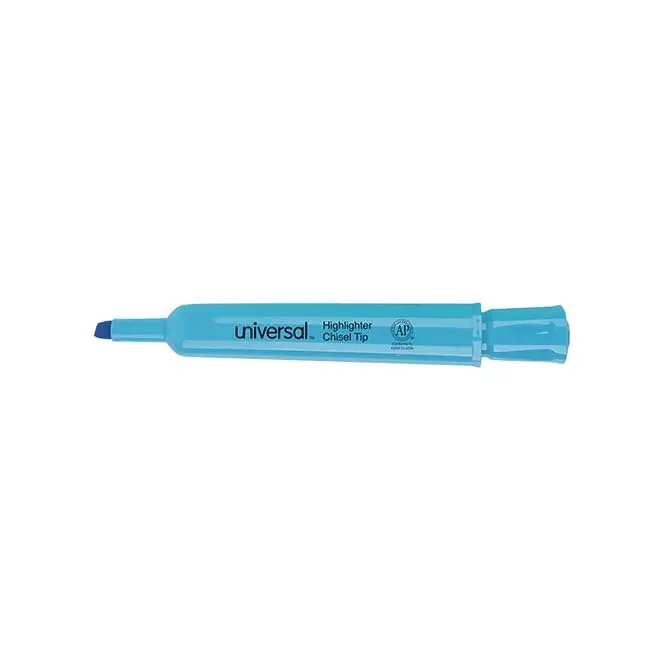 Premium Chisel Tip Highlighters For Office, School, And Home - Dual Line Broad & Narrow Highlighting - Comfortable Wide Grip Barrel - Fast-Drying, Fade-Resistant, Smudge-Proof Ink 17