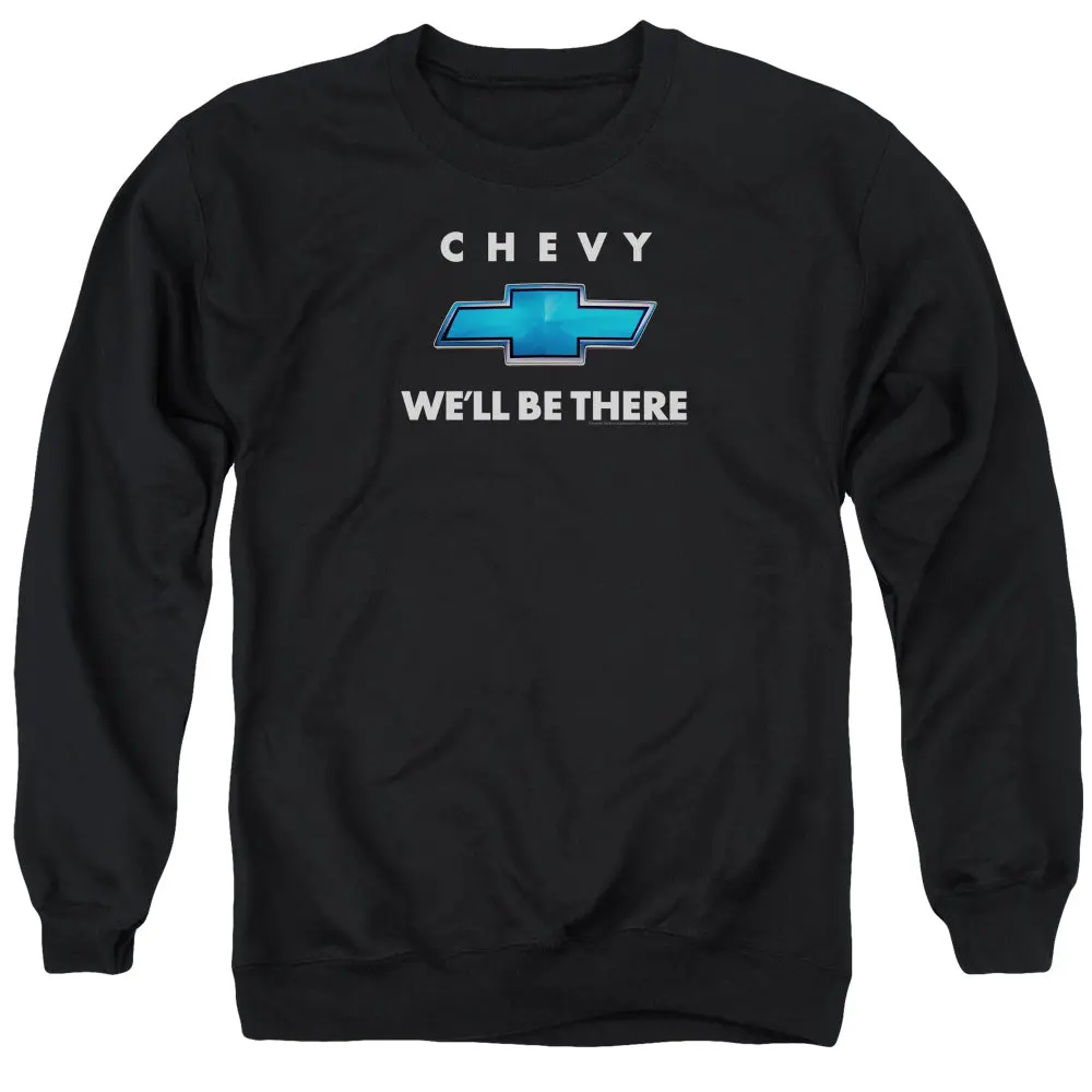 Chevrolet We’Ll Be There - Adult Crewneck Sweatshirt - Black 1