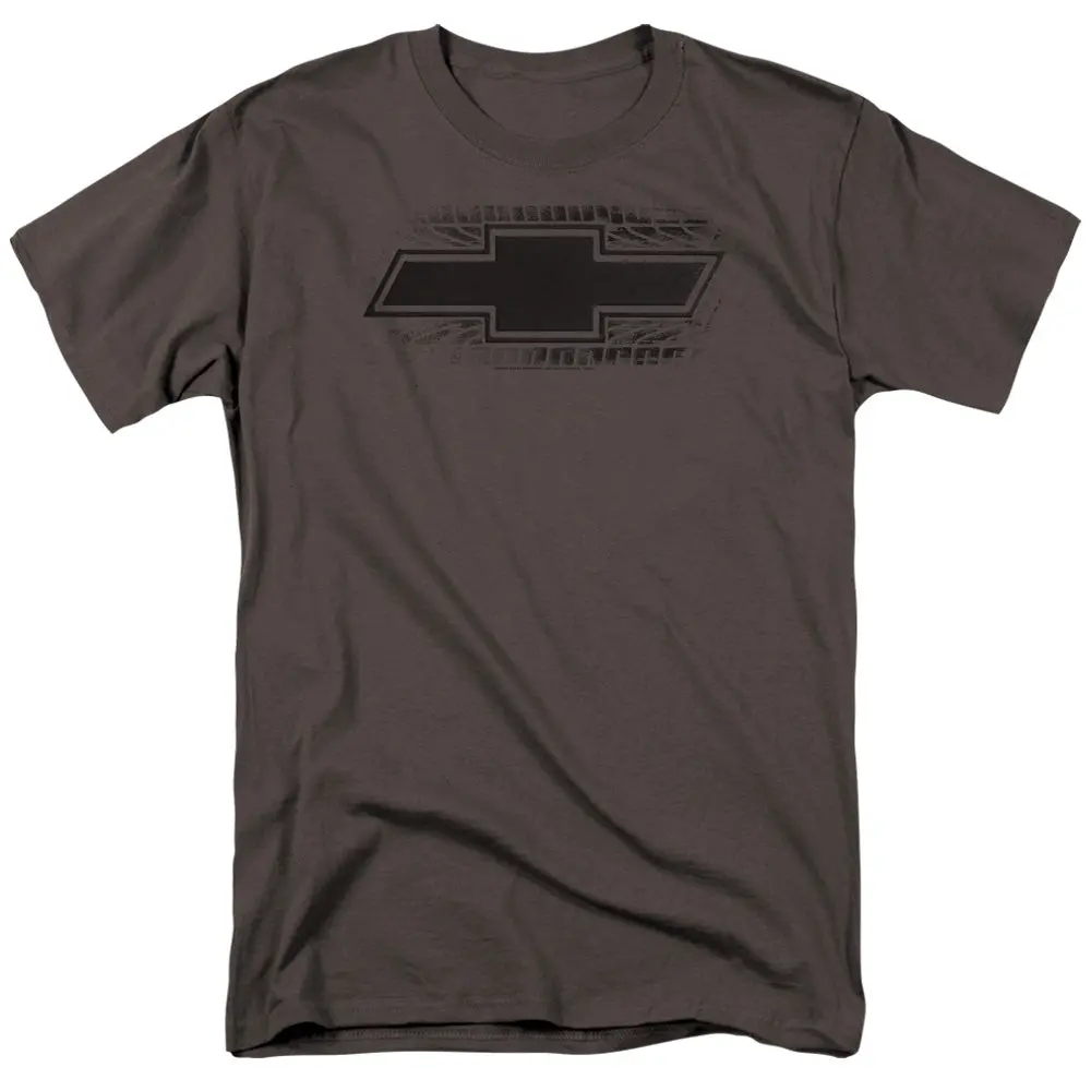 Chevrolet Bowtie Burnout-Adult Regular Fit Short Sleeve-Charcoal 1