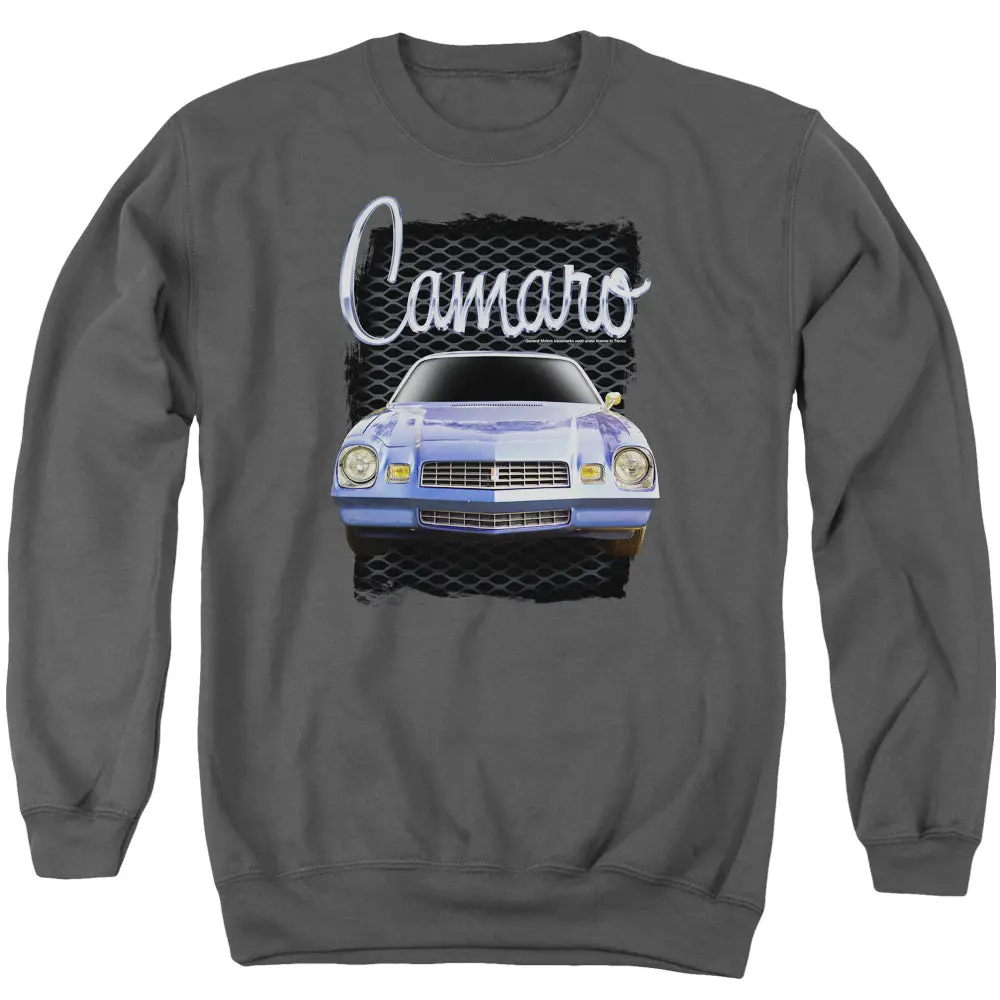 Chevrolet Camaro-Adult Crewneck Sweatshirt-Charcoal 1