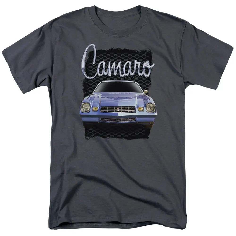 Chevrolet Camaro-Adult Regular Fit Short Sleeve-Charcoal 1