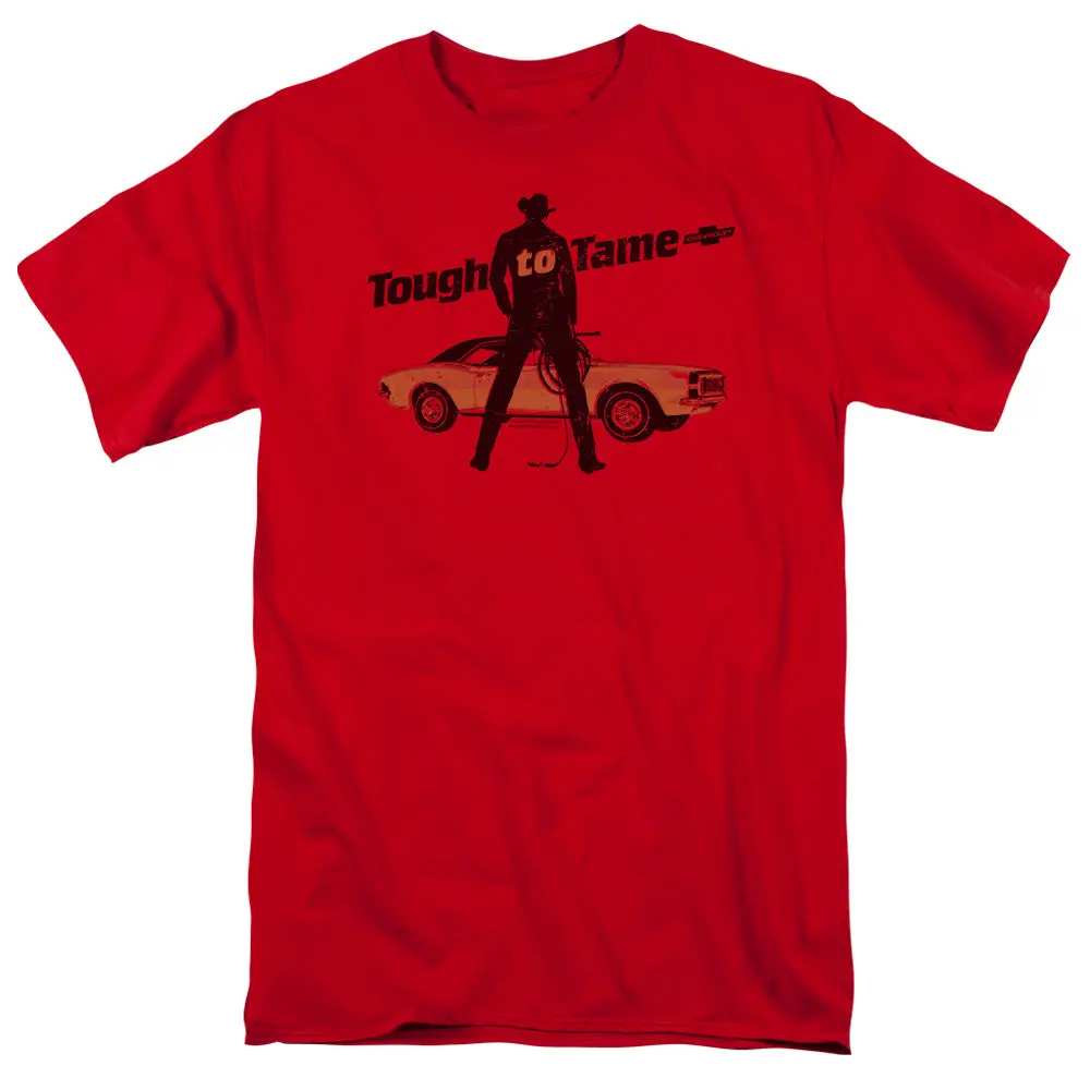 Chevrolet Tough To Tame - Adult Regular Fit Short Sleeve - Red 1