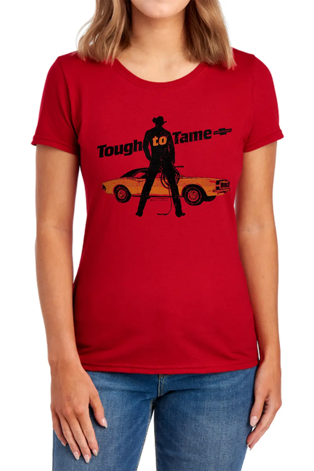 Chevrolet Tough To Tame - Women's Short Sleeve - Red 1