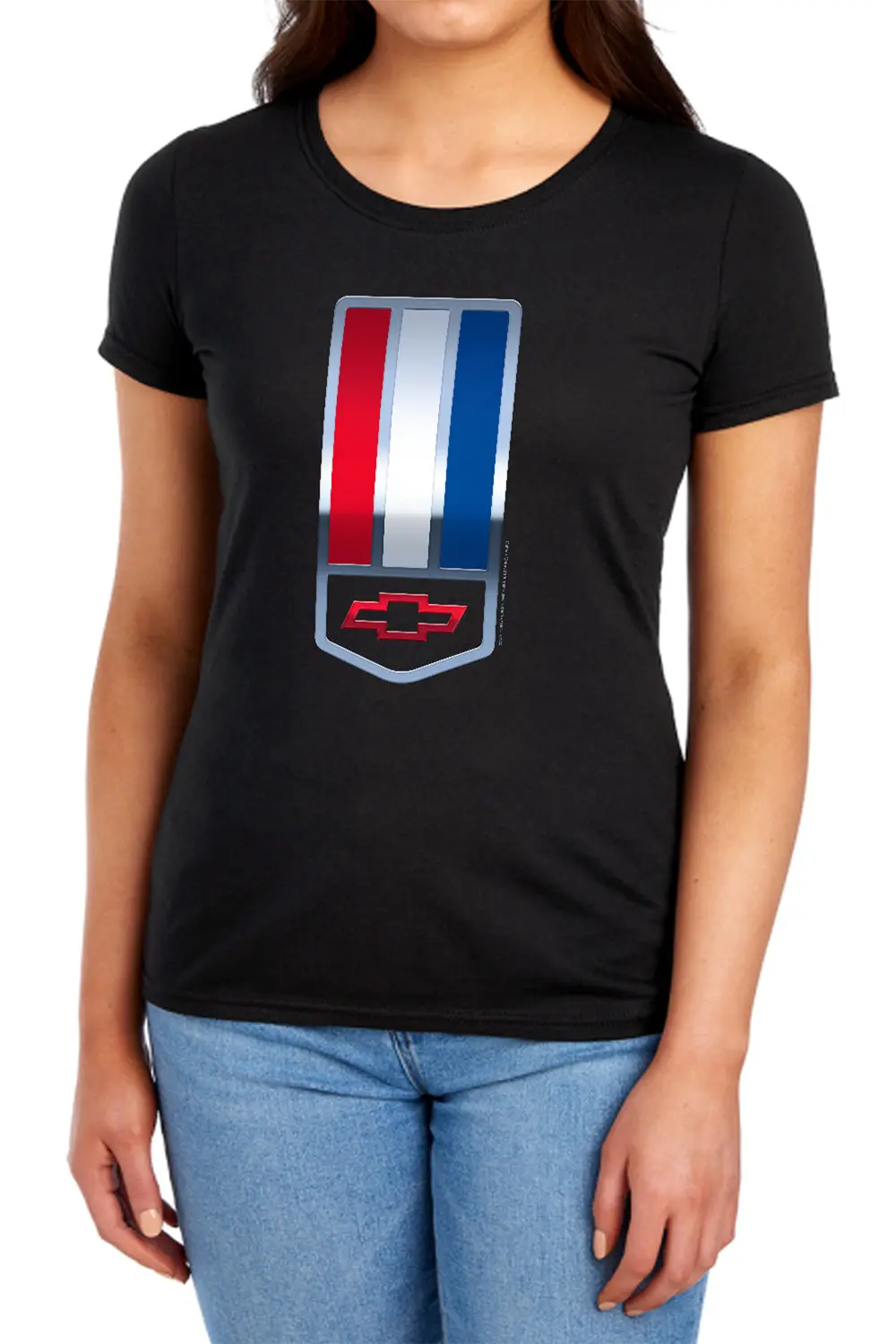1998 Chevrolet Camaro Nameplate-Women's Short Sleeve-Black 1