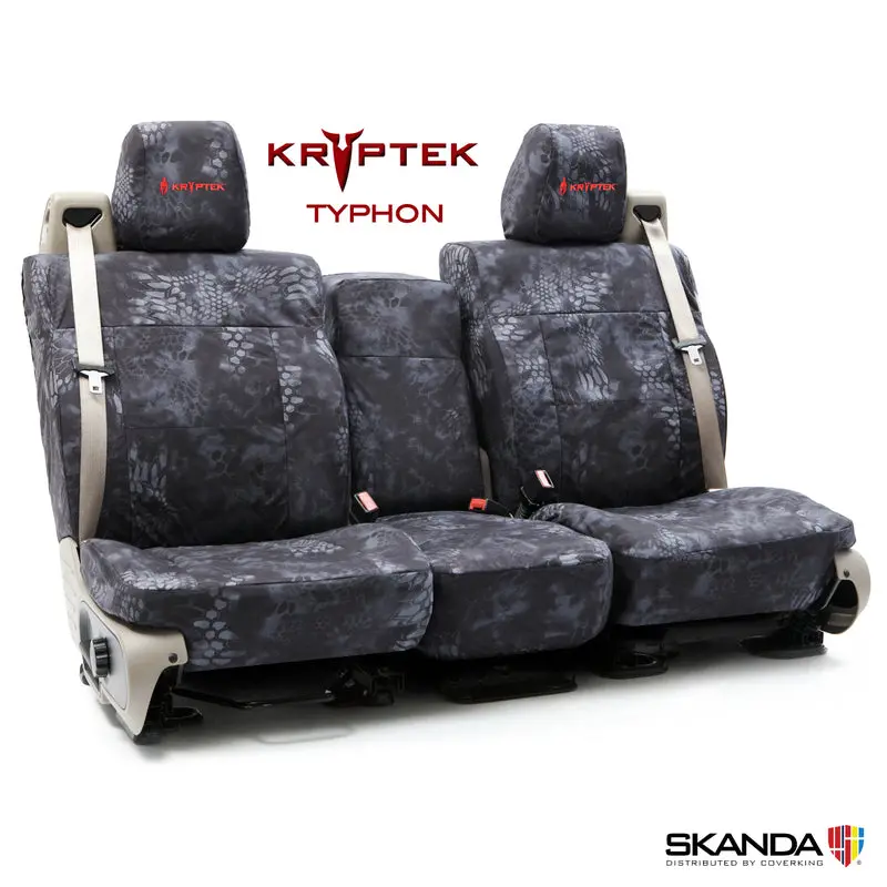 Camaro Custom Seat Cover Ballistic Camo Kryptek 1