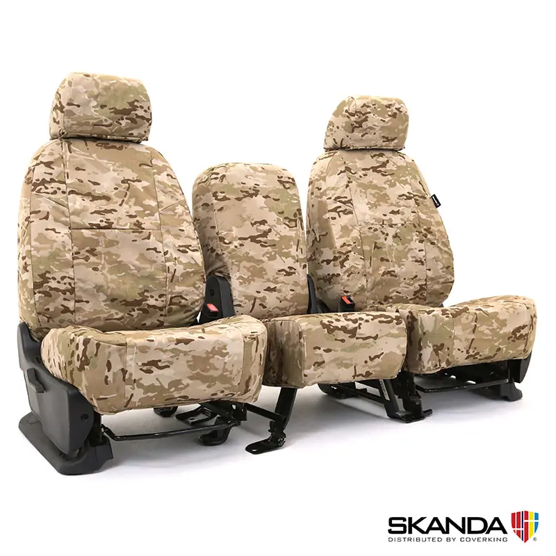 Camaro Custom Seat Cover Ballistic Camo Multi-Cam 1