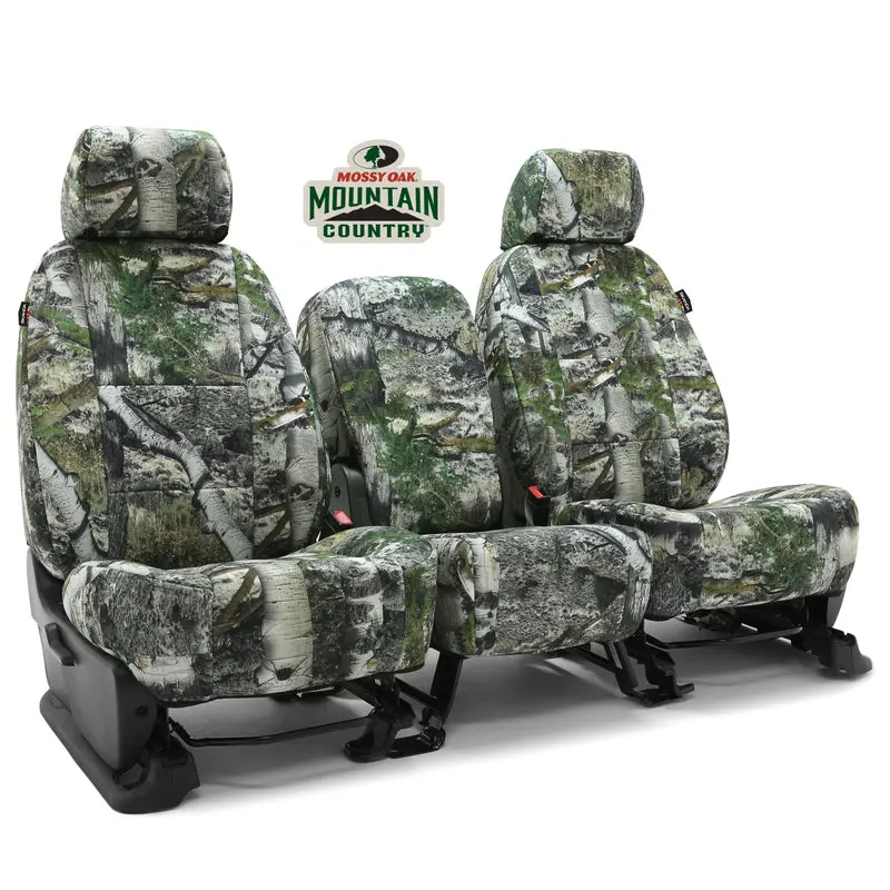 Camaro Custom Seat Cover Neosupreme Camo Mossy Oak Mountain Country 1