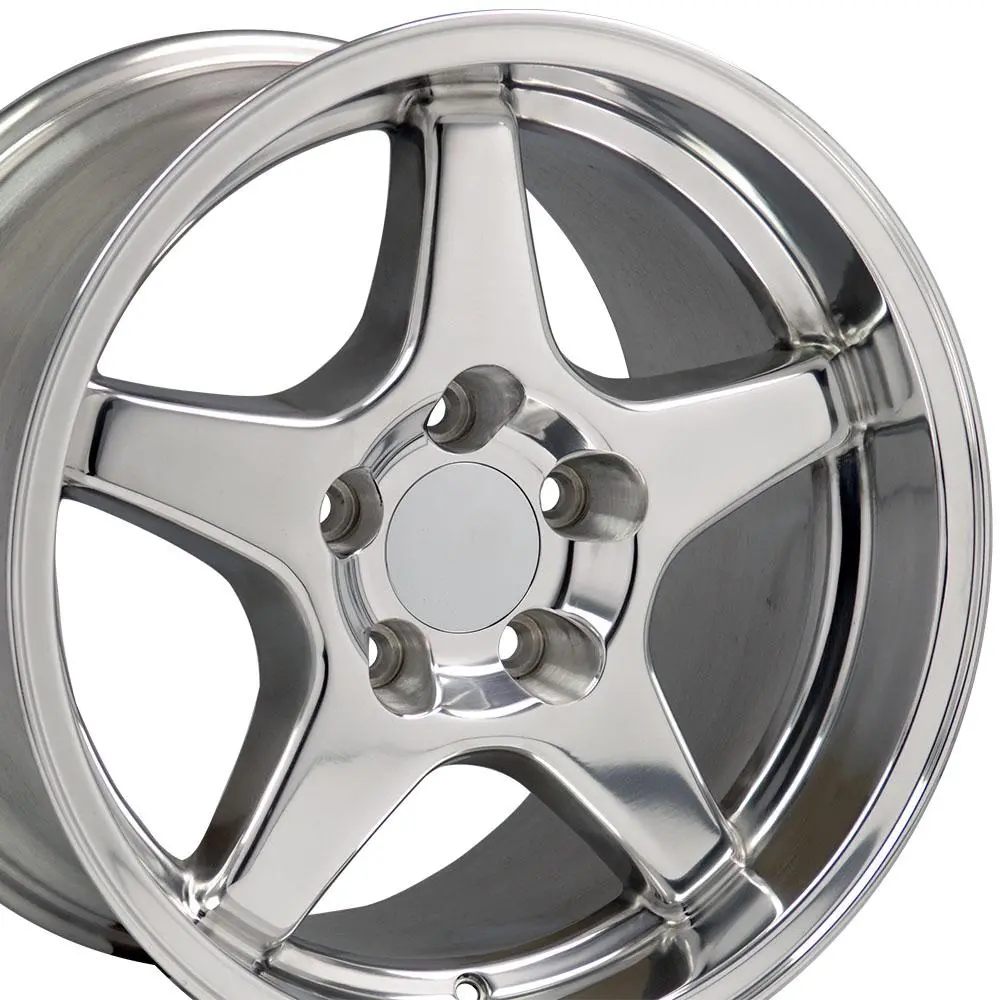 1993-2002 Chevrolet Camaro Ss/ Z28 Style Replica Wheels 17X9.5 & 17X11 Staggered Set - Cv01 4