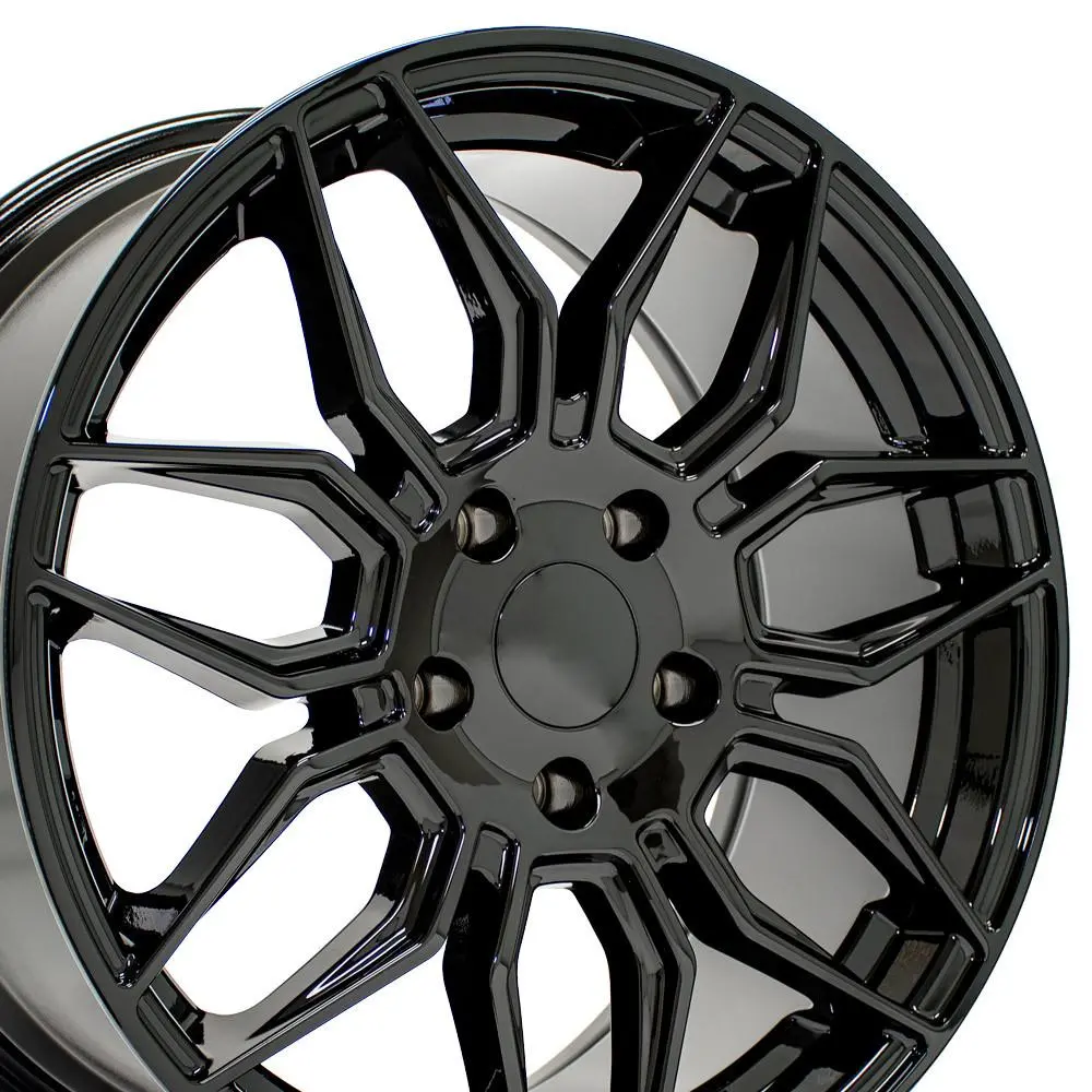 Chevrolet Camaro 1993-2002 Replica Wheels 18X8.5 Gloss Black - Cv03 1