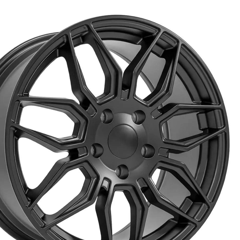 Chevrolet Camaro 1993-2002 Replica Wheels 18X8.5 Satin Black - Cv03 1