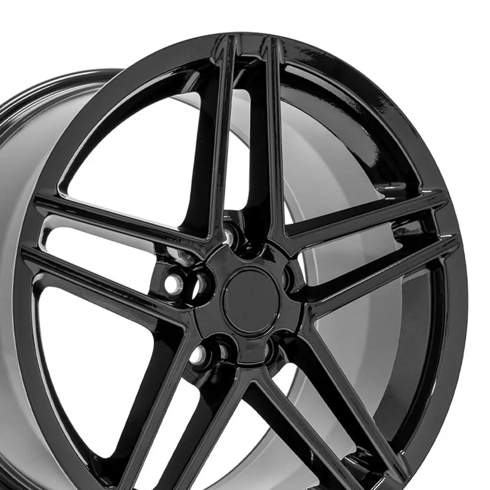 Chevrolet Camaro 1993-2002 Replica Wheels 18X9.5 Gloss Black - Cv07 1
