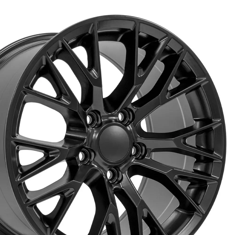 Chevrolet Camaro 1993-2002 Replica Wheels 17X9.5 Satin Black - Cv22 1