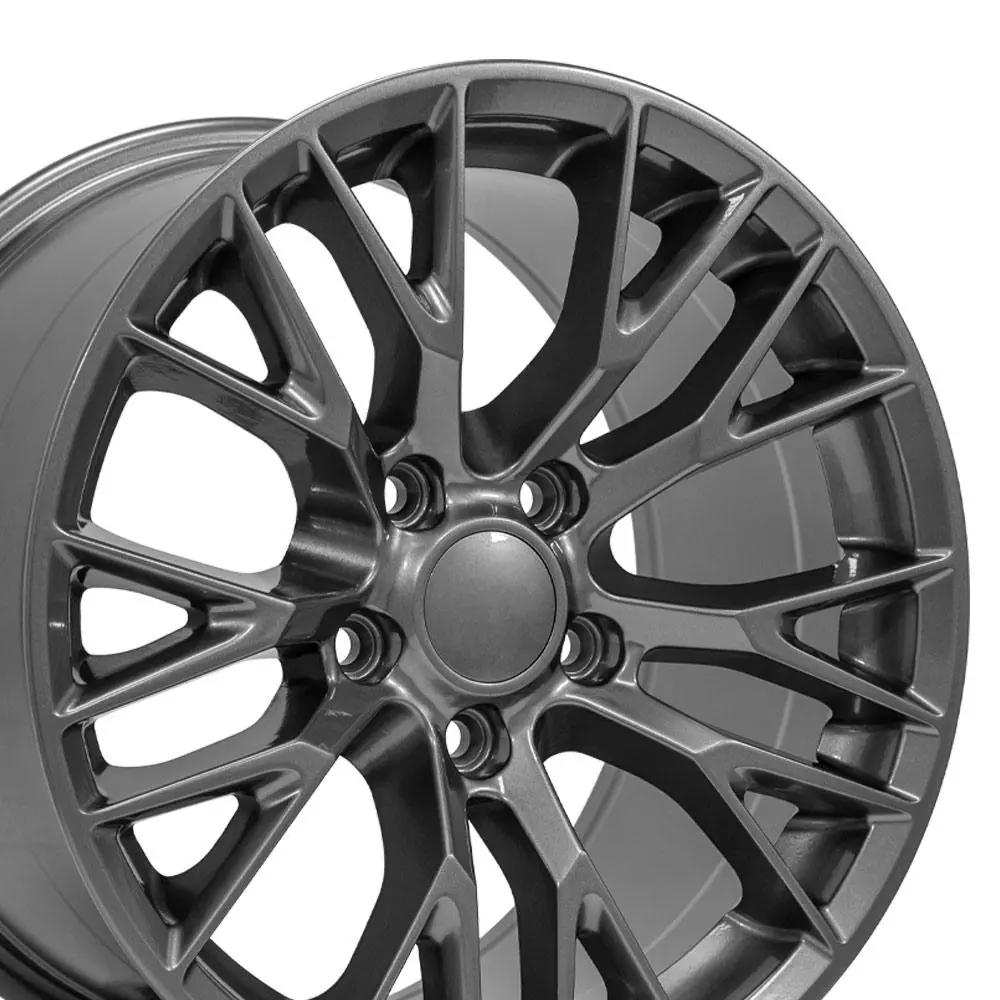 Chevrolet Camaro 1993-2002 Replica Wheels 17X9.5 Gunmetal - Cv22 1